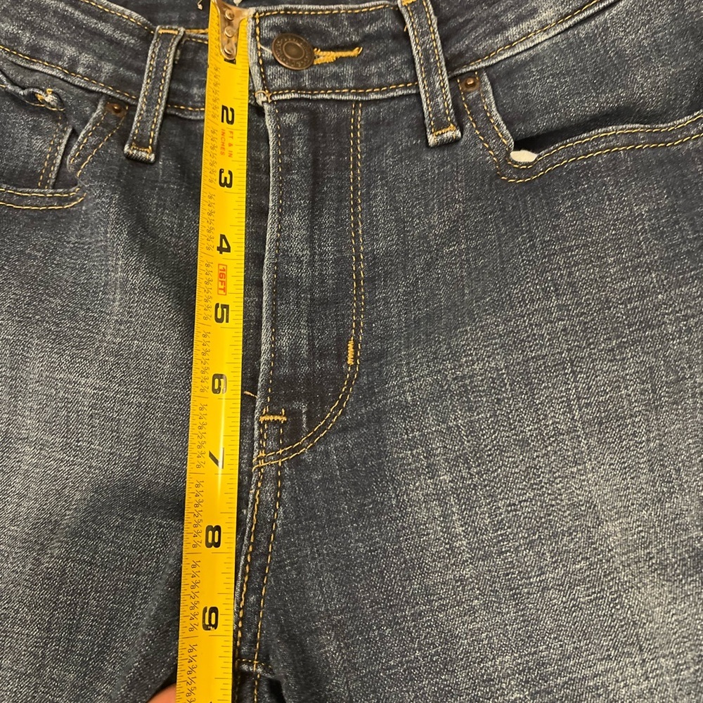 Levi's High-rise Skinny Jeans 26 x30 - Picture 8 of 10